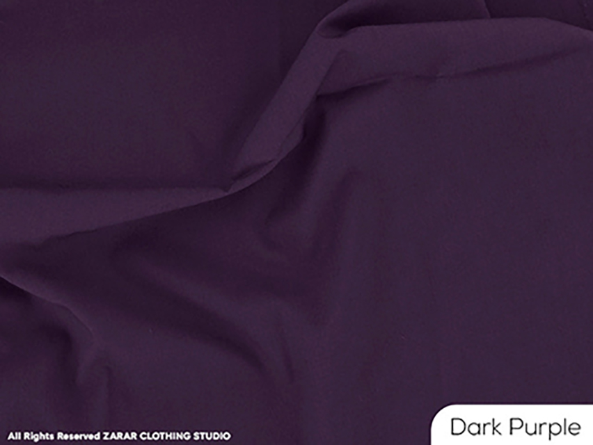 Dark Purple (Cotton Delight) ZARAR CLOTHING STUDIO