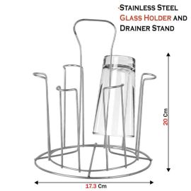 Stainless Steel Cup Glass Holder 
