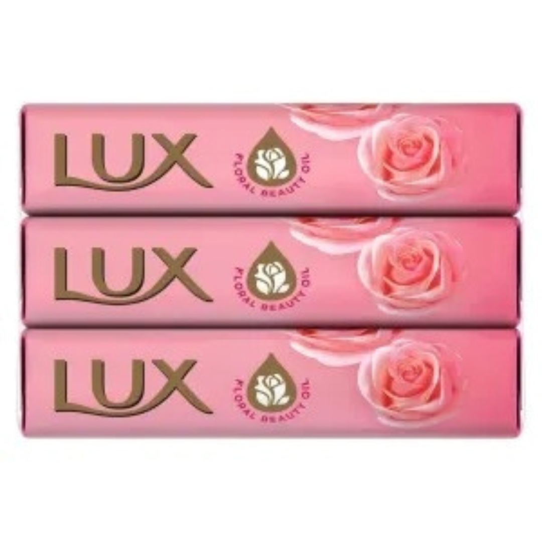 Lux Soap 3X128G Jasmine & Almond Oil Pk