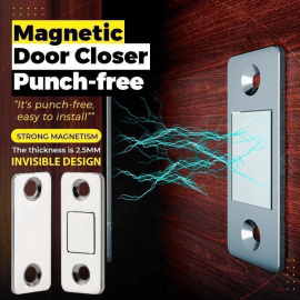 2pcs/Set Strong Magnetic Door Closer With Screws