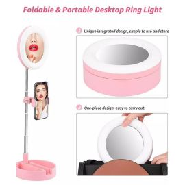 LED Fill Light Ring Lamp To Make TikTok Desktop Photography Light 