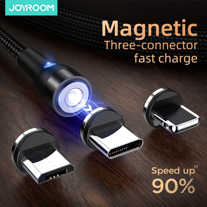 Original Magnetic Fast Charging Cable - Micro USB Android - iPhone - Type C