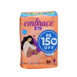 EMBRACE MAXI ESSENTIAL EXTRA LONG 26PCS