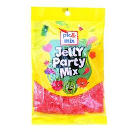 Pic & Mix Jelly Party Mix 100 g Strawberry Belts