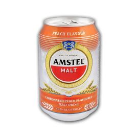 Amstel Malt Can Peach 300ML