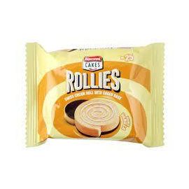 Bisconni Rollies Swiss Double Vanilla Cake Roll 32 gm