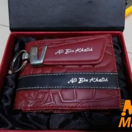 Customized Men's Crocodile Wallet & Keychain Making time 2 to 3 Days