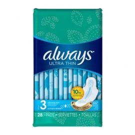 Always Pads Ultra Thin Long Sanitary Pads 28S