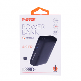 Faster S10-PD Ultra Mini Power Bank 10000mAh