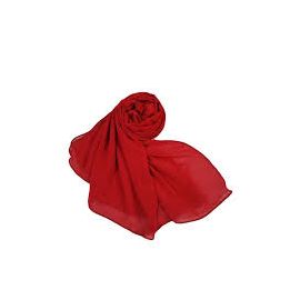 One Chiffon Stole Hijab Non Slip 4 side Piko for women