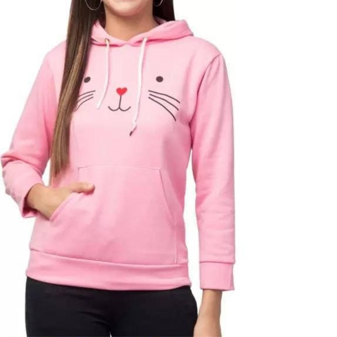 New pink hoodie for women's |Best quality for women's