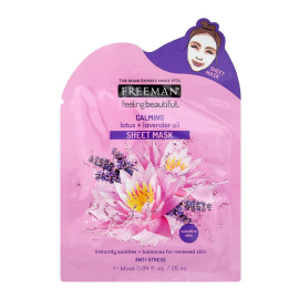 FREEMAN CALMING LOTUS SHEET MASK 25ML