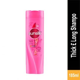 SUNSILK SHAMPOO THICK & LONG 185ML