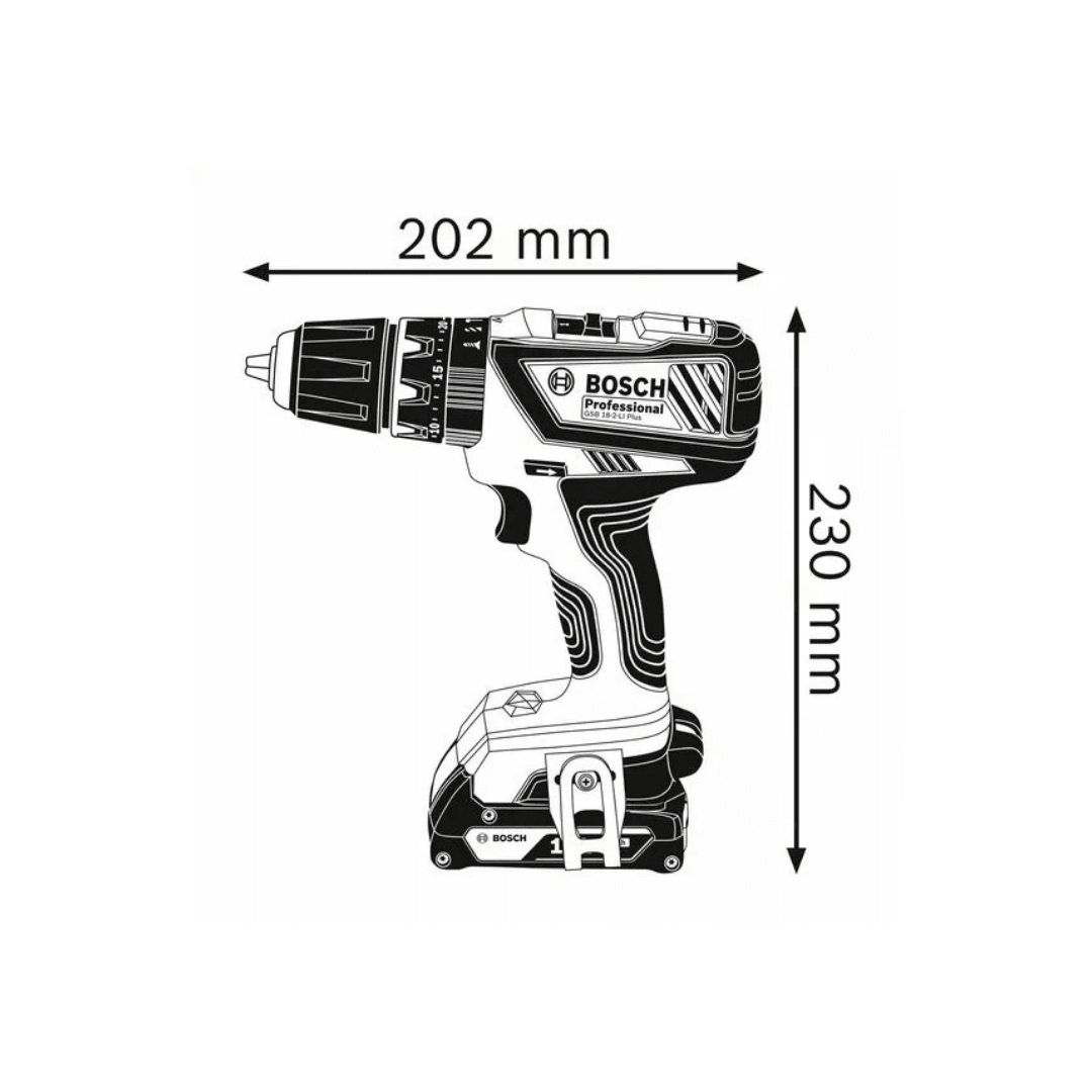 BOSCH Cordless Drill/DriverGSR 1080-2-LI Professional