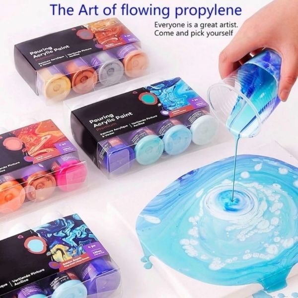 Pouring Acrylic Paint Set