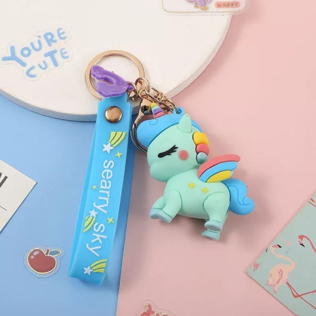 Disney Hourse 3D Silicone Keychain