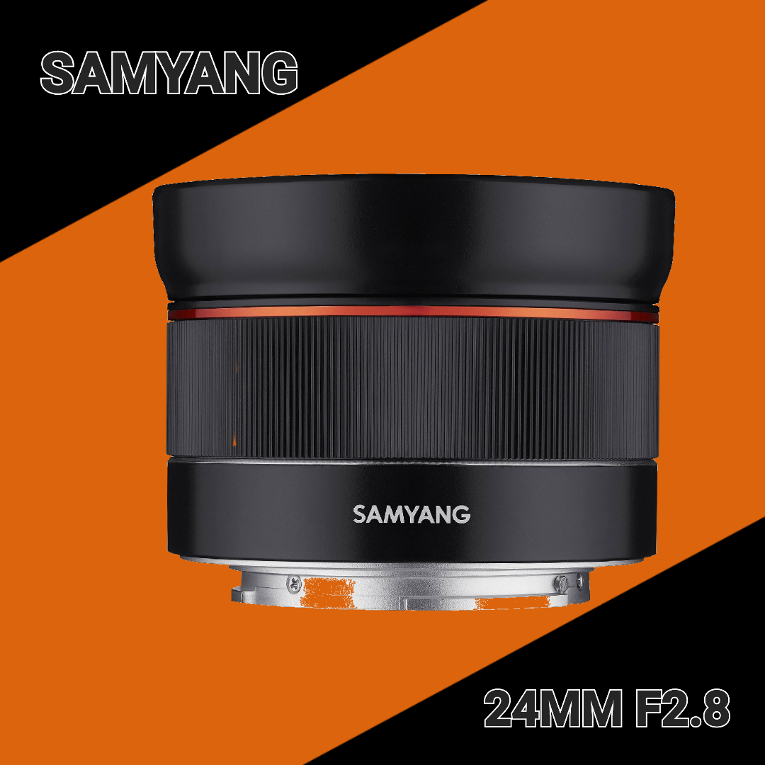 SAMYANG 24MM F2.8 LENS USED 