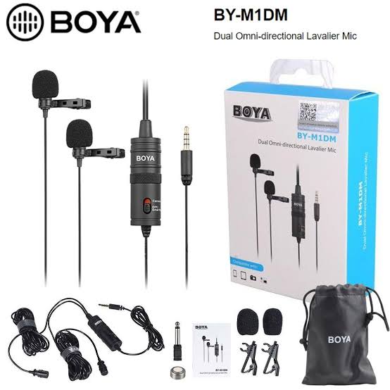 BOYA MIC BY-M1DM WIRED MICROPHONE FOR VLOGING AND PODCAST 