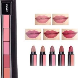 5 in 1 Lipstick - Multi Colour / LIPSTICK 5IN1 MATTE HIGH QUALITY