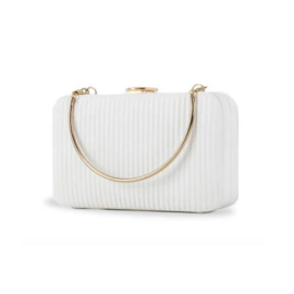 Lilly clutch-white colour