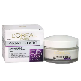 LOREAL WRINKLE EXPERT NIGHT CREAM 55+