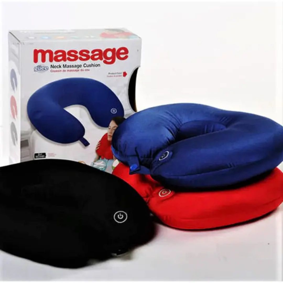 U SHAPED VIBRATING MASSAGE PILLOW