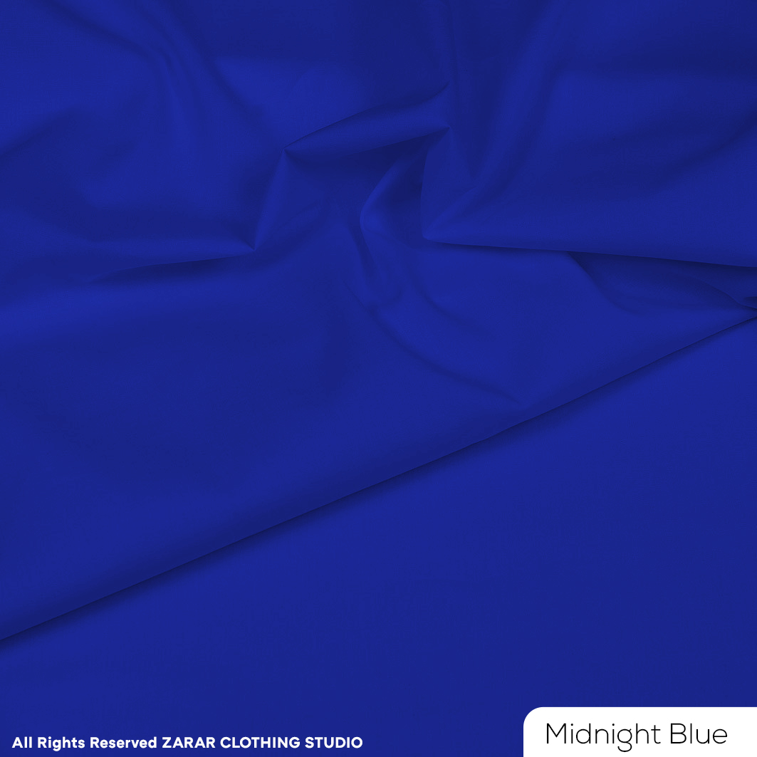 Midnight Blue (Wash n Wear Bliss) ZARAR CLOTHING STUDIO