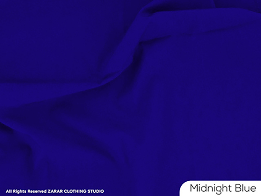 Midnight Blue (Cotton Delight) ZARAR CLOTHING STUDIO