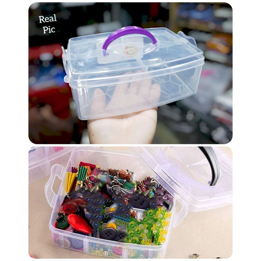 Multi Purpose Storage Container Box Transparent