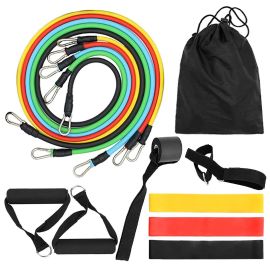 11-in-1 Combo Power Resistance Exercise Band Set