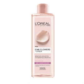 LOREAL FINE FLOWERS TONER 400ML