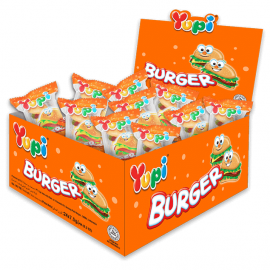 Yupi burger jelly pack of 72 made in Indonesia 