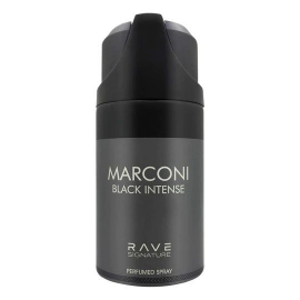 AKAT SIGNATURE MARCONI BLACK INTENSE PERFUMED SPRAY 250ML