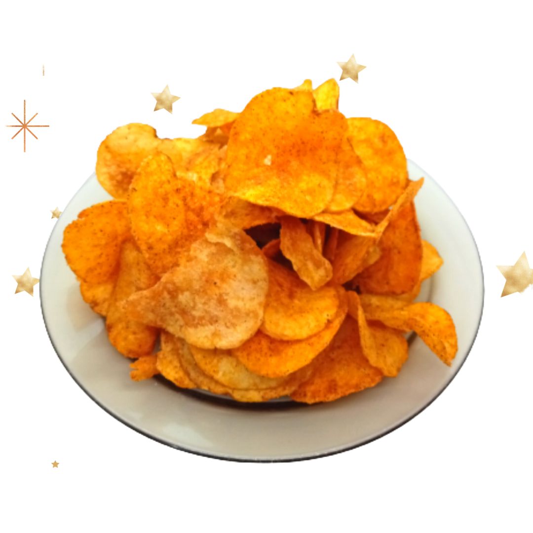 Plain Chips Spicy (150 Grams)