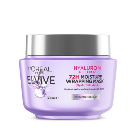 LOREAL ELVIVE HYALURON HAIR MASK 13% 300ML JAR