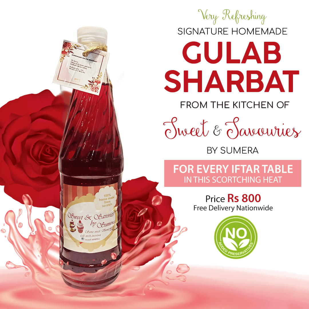 Signature Homemade Gulab Sharbat