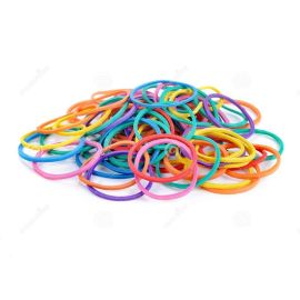 Colorful Rubber Band Packets
