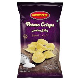 Nimcos Potato Crinkles Salted 150 G