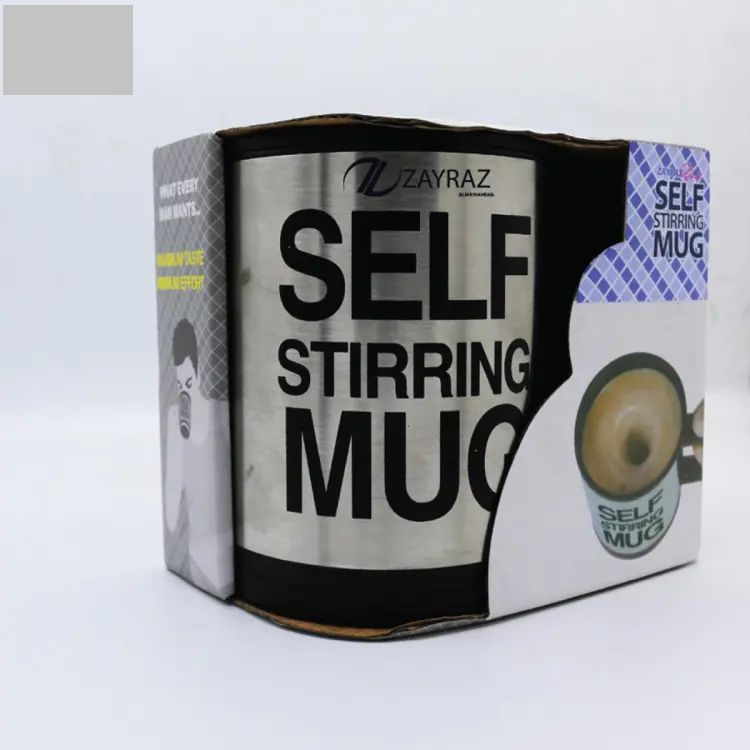 Self Stirring Coffee Mug Cup Funny Electric Stainless Steel Automatic Self Mixing Spinning Home Office Travel Cup