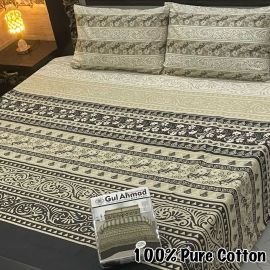 100% Pure Cotton Bedsheet (Design 2)