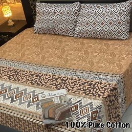 100% Pure Cotton Bedsheet (Design 3)