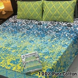 100% Pure Cotton Bedsheet (Design 4)