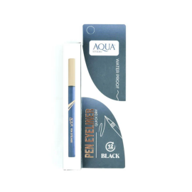 Aqua Studio Pen Eye Liner AQ-1017 with a sleek design for precise, long-lasting eye makeup. 