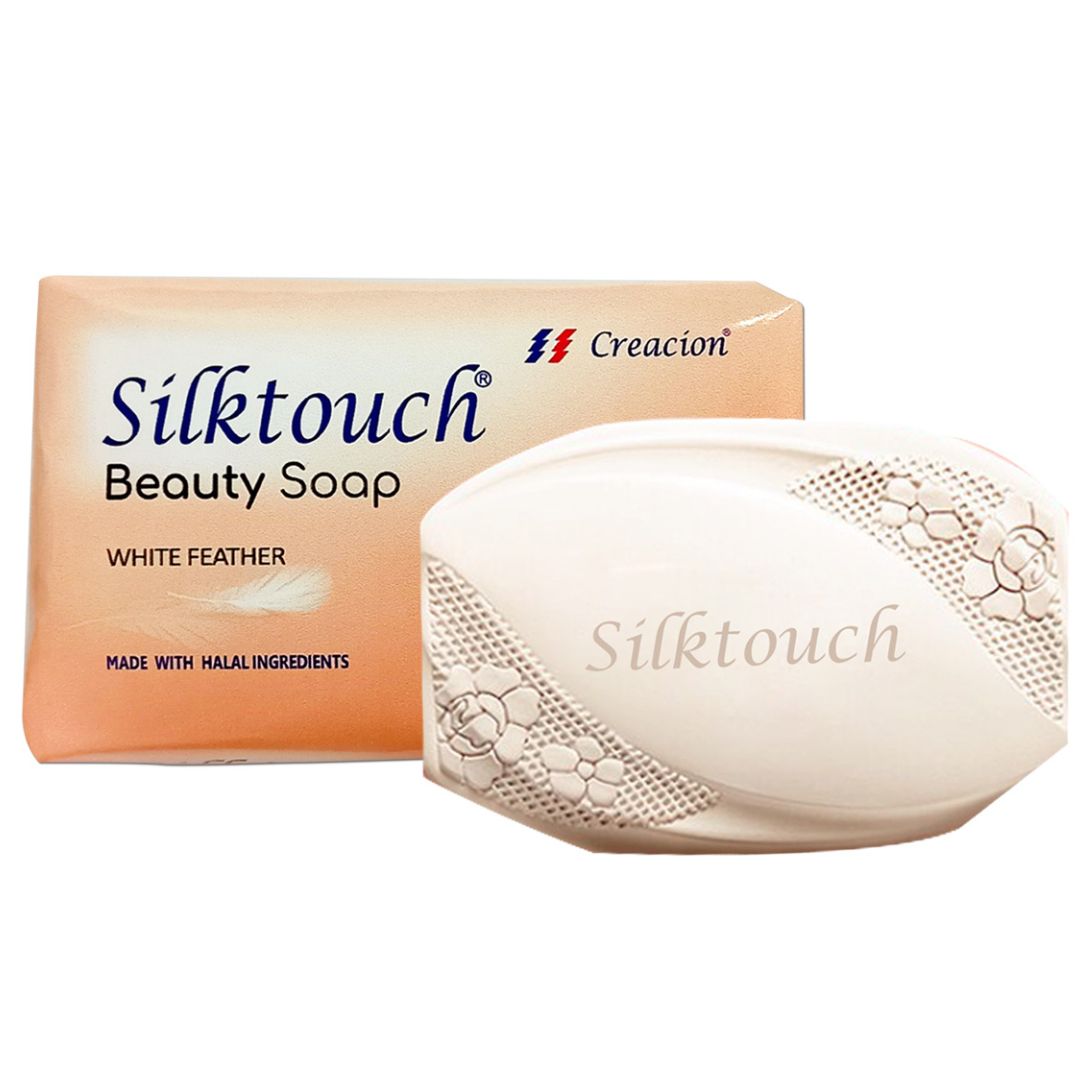 SILKTOUCH BEAUTY SOAP White Feather