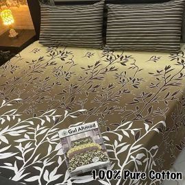 100% Pure Cotton Bedsheet (Design 8)