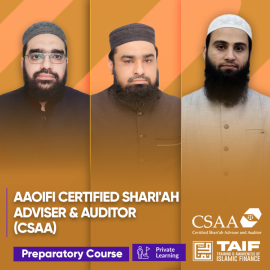 AAOIFI Certified Shari'ah Adviser & Auditor (CSAA) Preparatory Class - taif Learning 