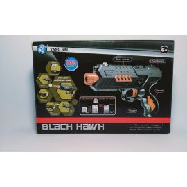 Black Hawk Gun Toy (M02+) Guns & Darts (Black, Red)