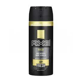 AXE BODY SPRAY GOLD VANILLA 150ML