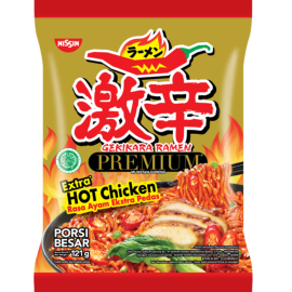 Nissin Gekikara Ramen Premium Hot Chicken 121 G