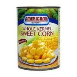 Americana Sweet Corn Whole Kernel 400 g.